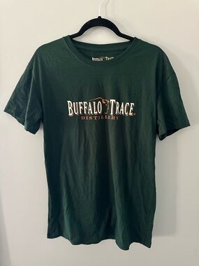 Buffalo Trace Green Short Sleeve Logo Tee